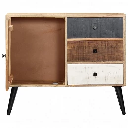 Acquista Credenza 88x30x73 cm in Legno Massello di Mango con riferimento GHV-282876 della ditta GARDENHOME