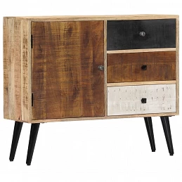 Acquista Credenza 88x30x73 cm in Legno Massello di Mango con riferimento GHV-282876 della ditta GARDENHOME