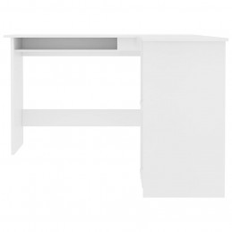 Acquista Scrivania Angolare a L Bianca 120x140x75cm in Legno Multistrato con riferimento GHV-800747 della ditta GARDENHOME