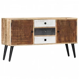 Acquista Credenza 118x30x62 cm in Legno Massello di Mango con riferimento GHV-282877 della ditta GARDENHOME