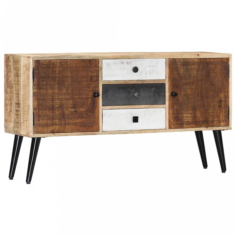 Acquista Credenza 118x30x62 cm in Legno Massello di Mango con riferimento GHV-282877 della ditta GARDENHOME