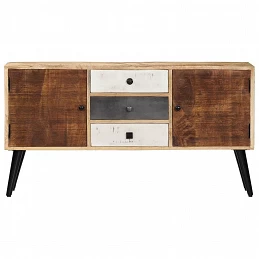 Acquista Credenza 118x30x62 cm in Legno Massello di Mango con riferimento GHV-282877 della ditta GARDENHOME