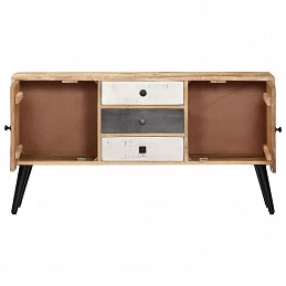 Acquista Credenza 118x30x62 cm in Legno Massello di Mango con riferimento GHV-282877 della ditta GARDENHOME