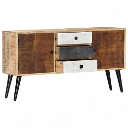Acquista Credenza 118x30x62 cm in Legno Massello di Mango con riferimento GHV-282877 della ditta GARDENHOME