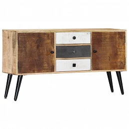 Acquista Credenza 118x30x62 cm in Legno Massello di Mango con riferimento GHV-282877 della ditta GARDENHOME
