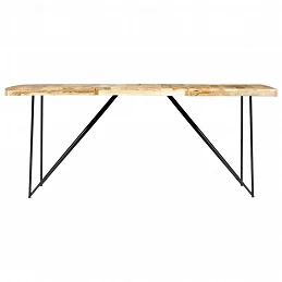 Acquista Tavolo da Pranzo 180x90x76 cm in Legno Massello di Mango con riferimento GHV-282880 della ditta GARDENHOME
