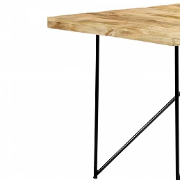 Acquista Tavolo da Pranzo 180x90x76 cm in Legno Massello di Mango con riferimento GHV-282880 della ditta GARDENHOME