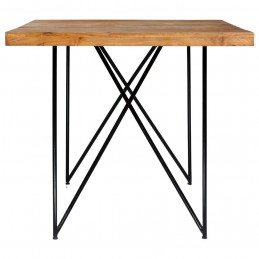Acquista Tavolo da Pranzo 180x90x76 cm in Legno Massello di Acacia con riferimento GHV-282881 della ditta GARDENHOME