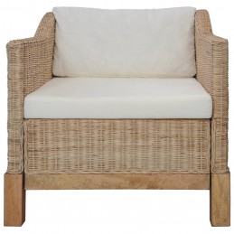 Acquista Poltrona con Cuscini in Rattan Naturale con riferimento GHV-283075 della ditta GARDENHOME