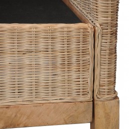 Acquista Poltrona con Cuscini in Rattan Naturale con riferimento GHV-283075 della ditta GARDENHOME