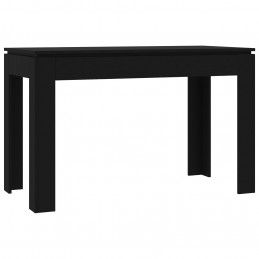 Acquista Tavolo da Pranzo Nero 120x60x76 cm in Truciolato con riferimento GHV-800757 della ditta GARDENHOME