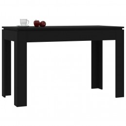 Acquista Tavolo da Pranzo Nero 120x60x76 cm in Truciolato con riferimento GHV-800757 della ditta GARDENHOME