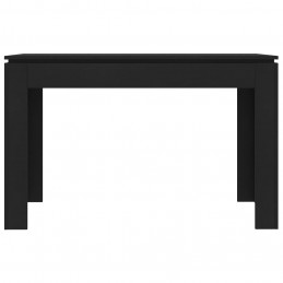 Acquista Tavolo da Pranzo Nero 120x60x76 cm in Truciolato con riferimento GHV-800757 della ditta GARDENHOME
