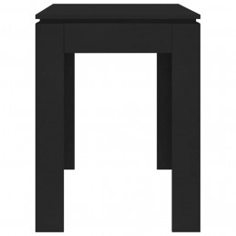 Acquista Tavolo da Pranzo Nero 120x60x76 cm in Truciolato con riferimento GHV-800757 della ditta GARDENHOME