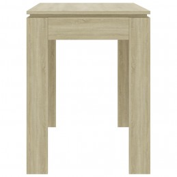 Acquista Tavolo da Pranzo Rovere Sonoma 120x60x76 cm in Truciolato con riferimento GHV-800759 della ditta GARDENHOME