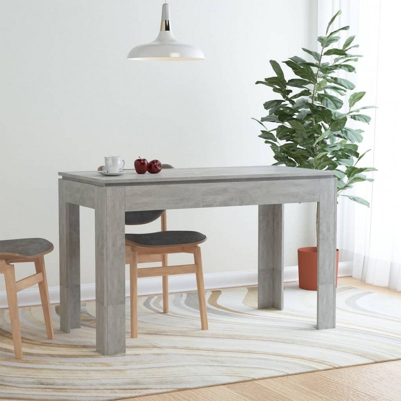 Acquista Tavolo da Pranzo Grigio Cemento 120x60x76 cm in Truciolato con riferimento GHV-800760 della ditta GARDENHOME
