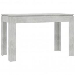 Acquista Tavolo da Pranzo Grigio Cemento 120x60x76 cm in Truciolato con riferimento GHV-800760 della ditta GARDENHOME