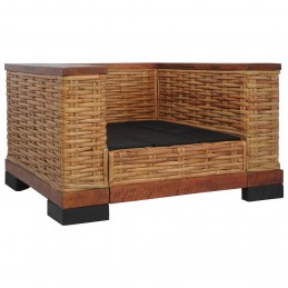Acquista Poltrona con Cuscini in Rattan Naturale Marrone con riferimento GHV-283078 della ditta GARDENHOME