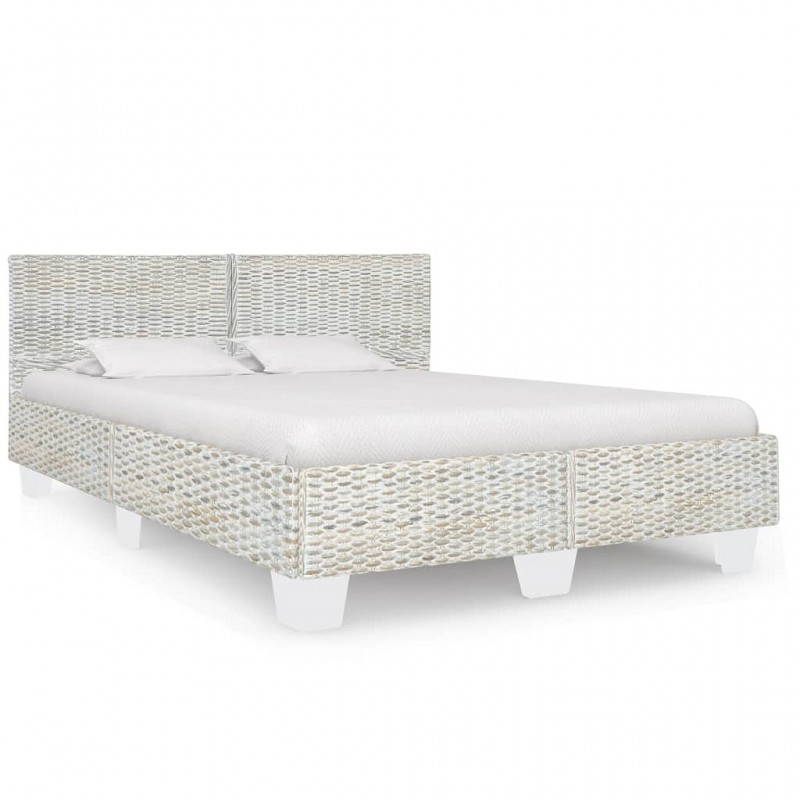 Acquista Giroletto Grigio in Rattan Naturale 140x200 cm con riferimento GHV-283091 della ditta GARDENHOME