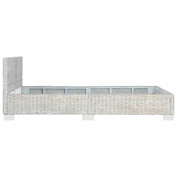 Acquista Giroletto Grigio in Rattan Naturale 140x200 cm con riferimento GHV-283091 della ditta GARDENHOME