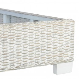 Acquista Giroletto Grigio in Rattan Naturale 140x200 cm con riferimento GHV-283091 della ditta GARDENHOME