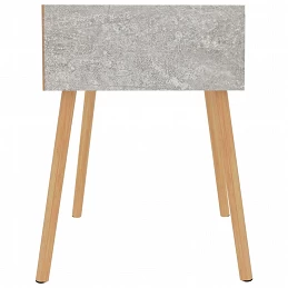 Acquista Comodino Grigio Cemento 40x40x56 cm in Truciolato con riferimento GHV-326803 della ditta GARDENHOME