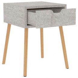 Acquista Comodini 2 pz Grigio Cemento 40x40x56 cm in Truciolato con riferimento GHV-326804 della ditta GARDENHOME