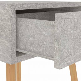 Acquista Comodini 2 pz Grigio Cemento 40x40x56 cm in Truciolato con riferimento GHV-326804 della ditta GARDENHOME