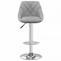 Acquista Sgabelli da Bar 2 pz Grigio Chiaro in Velluto con riferimento GHV-335305 della ditta GARDENHOME