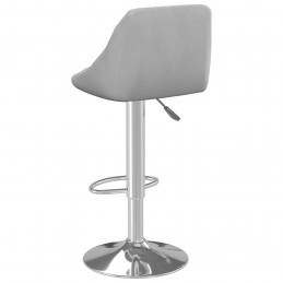 Acquista Sgabelli da Bar 2 pz Grigio Chiaro in Velluto con riferimento GHV-335305 della ditta GARDENHOME