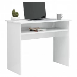 Acquista Scrivania Bianco Lucido 90x50x74 cm in Truciolato con riferimento GHV-801176 della ditta GARDENHOME