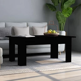 Acquista Tavolino da Caffè Nero 100x60x42 cm in Truciolato con riferimento GHV-801180 della ditta GARDENHOME