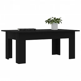 Acquista Tavolino da Caffè Nero 100x60x42 cm in Truciolato con riferimento GHV-801180 della ditta GARDENHOME