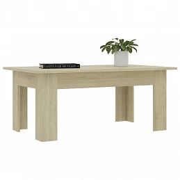 Acquista Tavolino da Caffè Rovere Sonoma 100x60x42 cm in Truciolato con riferimento GHV-801182 della ditta GARDENHOME