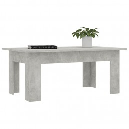 Acquista Tavolino da Caffè Grigio Cemento 100x60x42 cm in Truciolato con riferimento GHV-801183 della ditta GARDENHOME