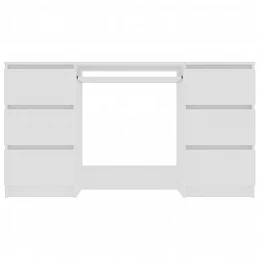 Acquista Scrivania Bianca 140x50x77 cm in Legno Multistrato con riferimento GHV-800810 della ditta GARDENHOME