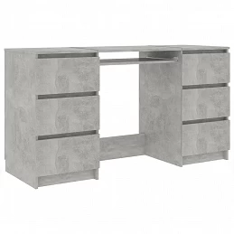 Acquista Scrivania Grigio Cemento 140x50x77 cm in Truciolato con riferimento GHV-800814 della ditta GARDENHOME