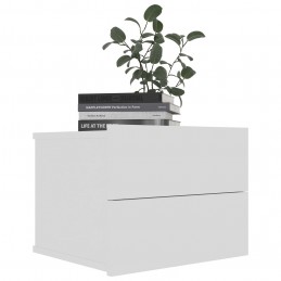 Acquista Comodino Bianco 40x30x30 cm in Truciolato con riferimento GHV-801053 della ditta GARDENHOME