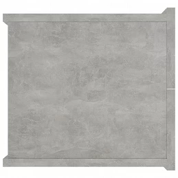 Acquista Comodino Grigio Cemento 40x30x30 cm in Truciolato con riferimento GHV-801061 della ditta GARDENHOME