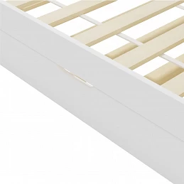 Acquista Divano Letto a Scomparsa in Legno di Pino Bianco 90x200 cm con riferimento GHV-283149 della ditta GARDENHOME