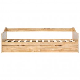 Acquista Divano Letto a Scomparsa in Legno di Pino 90x200 cm con riferimento GHV-283150 della ditta GARDENHOME