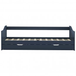 Acquista Divano Letto a Scomparsa Grigio in Legno di Pino 90x200 cm con riferimento GHV-283151 della ditta GARDENHOME
