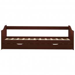 Acquista Divano Letto a Scomparsa Marrone Scuro Legno di Pino 90x200 cm con riferimento GHV-283152 della ditta GARDENHOME