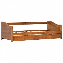 Acquista Divano Letto a Scomparsa Marrone Miele Legno di Pino 90x200 cm con riferimento GHV-283153 della ditta GARDENHOME