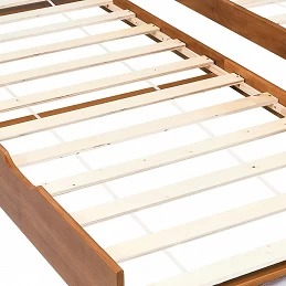 Acquista Divano Letto a Scomparsa Marrone Miele Legno di Pino 90x200 cm con riferimento GHV-283153 della ditta GARDENHOME