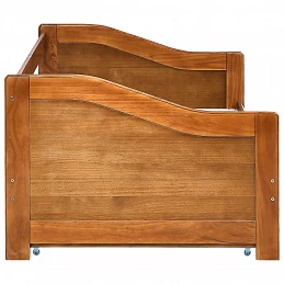 Acquista Divano Letto a Scomparsa Marrone Miele Legno di Pino 90x200 cm con riferimento GHV-283153 della ditta GARDENHOME