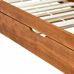 Acquista Divano Letto a Scomparsa Marrone Miele Legno di Pino 90x200 cm con riferimento GHV-283153 della ditta GARDENHOME