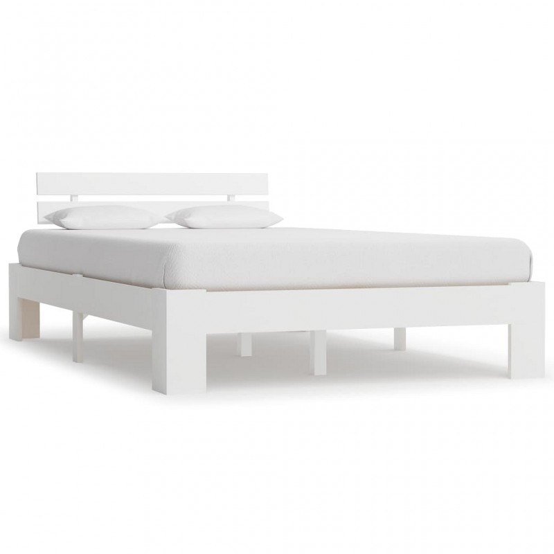 Acquista Giroletto Bianco in Legno Massello di Pino 140x200 cm con riferimento GHV-283157 della ditta GARDENHOME