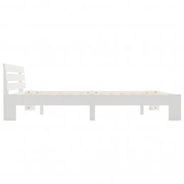 Acquista Giroletto Bianco in Legno Massello di Pino 160x200 cm con riferimento GHV-283158 della ditta GARDENHOME