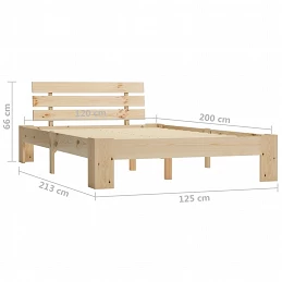 Acquista Giroletto in Legno Massello di Pino 120x200 cm con riferimento GHV-283162 della ditta GARDENHOME